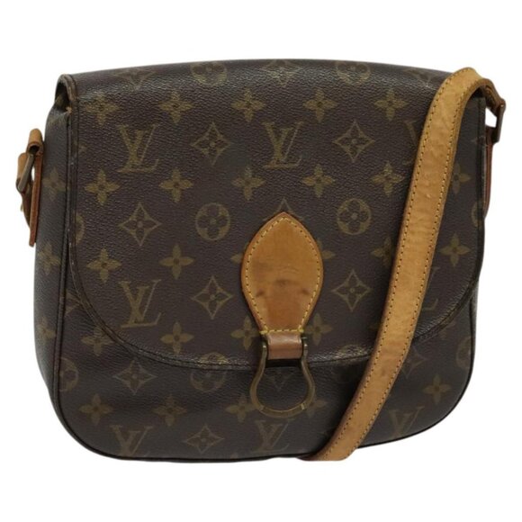 LOUIS VUITTON Monogram Monogram Saint Cloud GM Shoulder Bag M51242 Auth 116818 - Picture 1 of 16